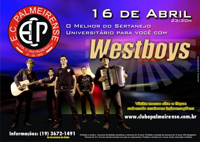 Baile Sertanejo – Banda West Boys – 16.04.2011