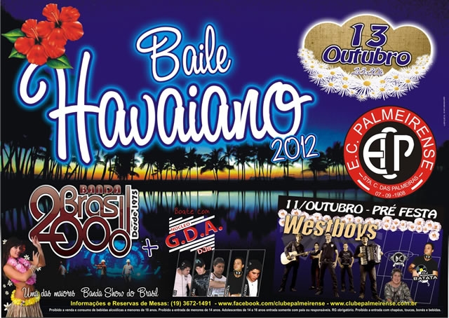 Baile Havaiano 2012 – 13.10.2012